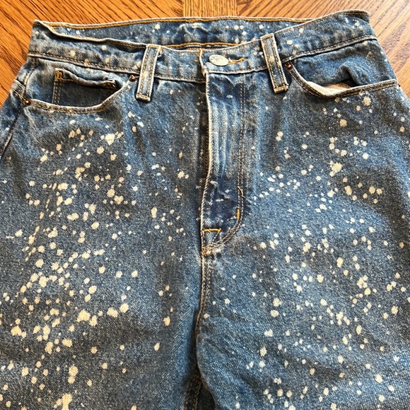BDG Urban Outfitters Womens painted splash spotted Jeans size 25 - Picture 3 of 7